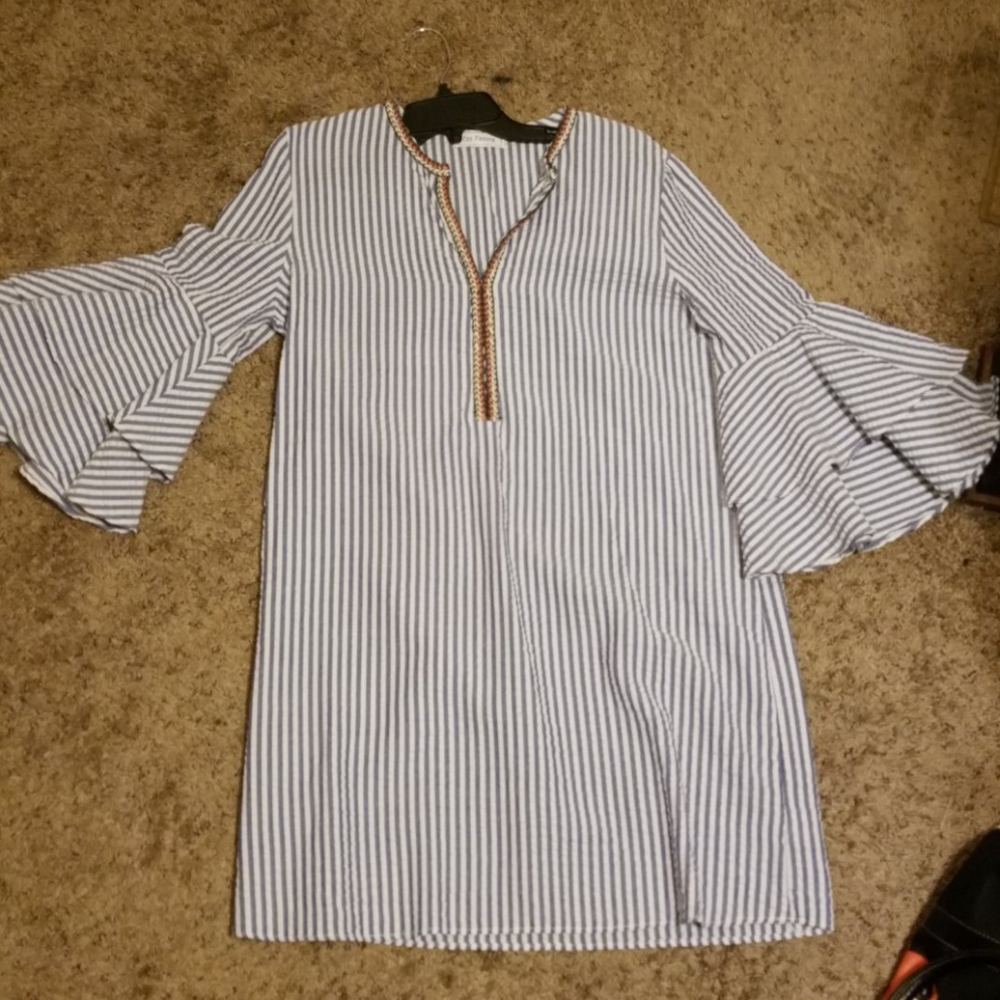 Ces Femme seersucker dress